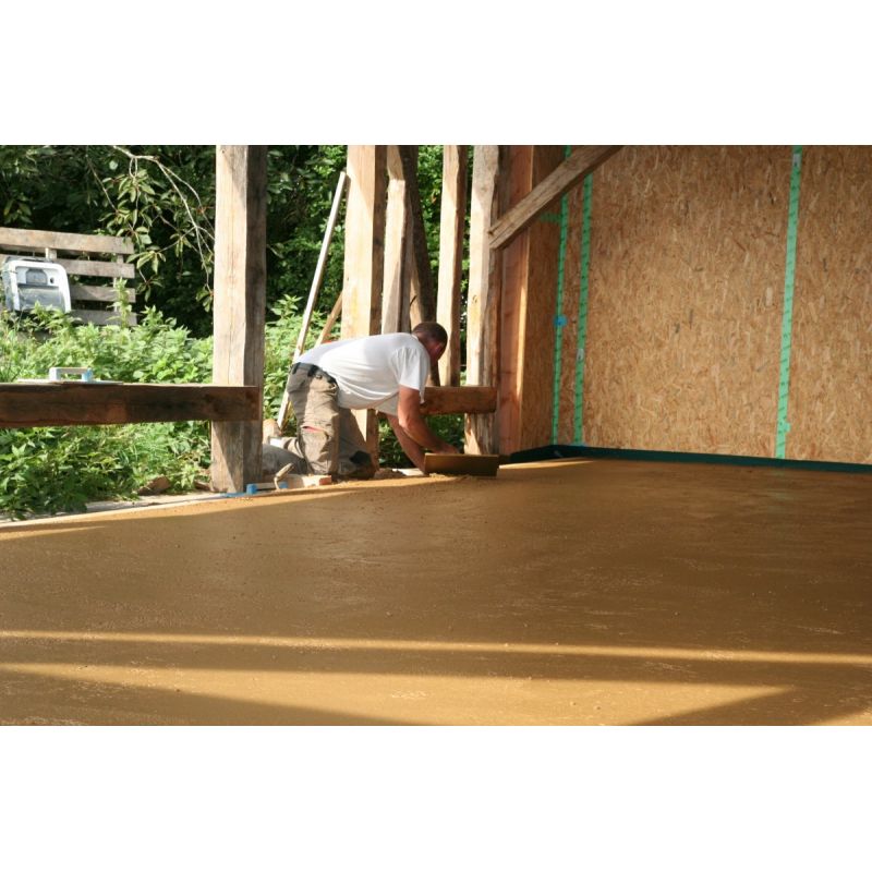 Argile expansée comme appareil de chauffage - isolation de plancher en argile  expansée